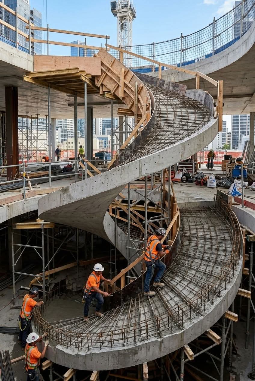 Commercial Building Staircase